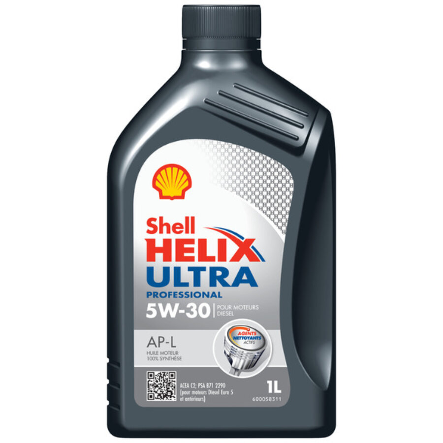 Huile moteur SHELL Helix Ultra Professional AP-L 5W30 Essence et Diesel 1 L