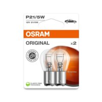 2 ampoules P21/5W 12V OSRAM ORIGINAL