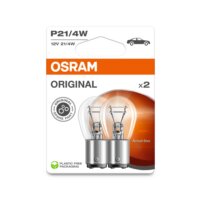 2 ampoules P21/4W 12V OSRAM ORIGINAL