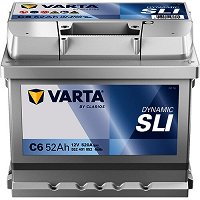 Batterie VARTA C6 Silver SLI 52 Ah - 520 A