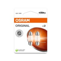 2 ampoules 10W SV8,5-8 OSRAM ORIGINAL