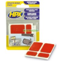 Carrés de bande adhésive double face HPX