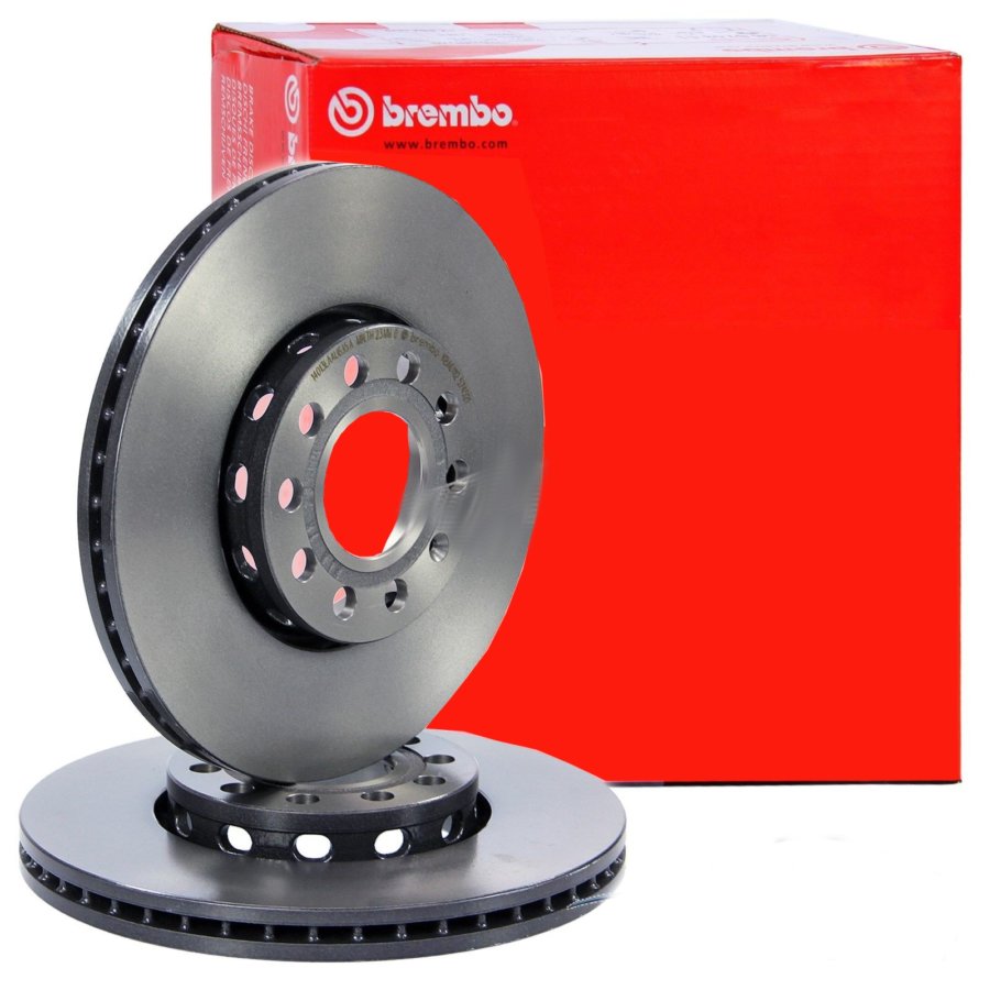 Brembo 09.B807.51 - Disque De Frein Avant Ventilé Perforé Coated 320mm Pour Meilleure Sécurité