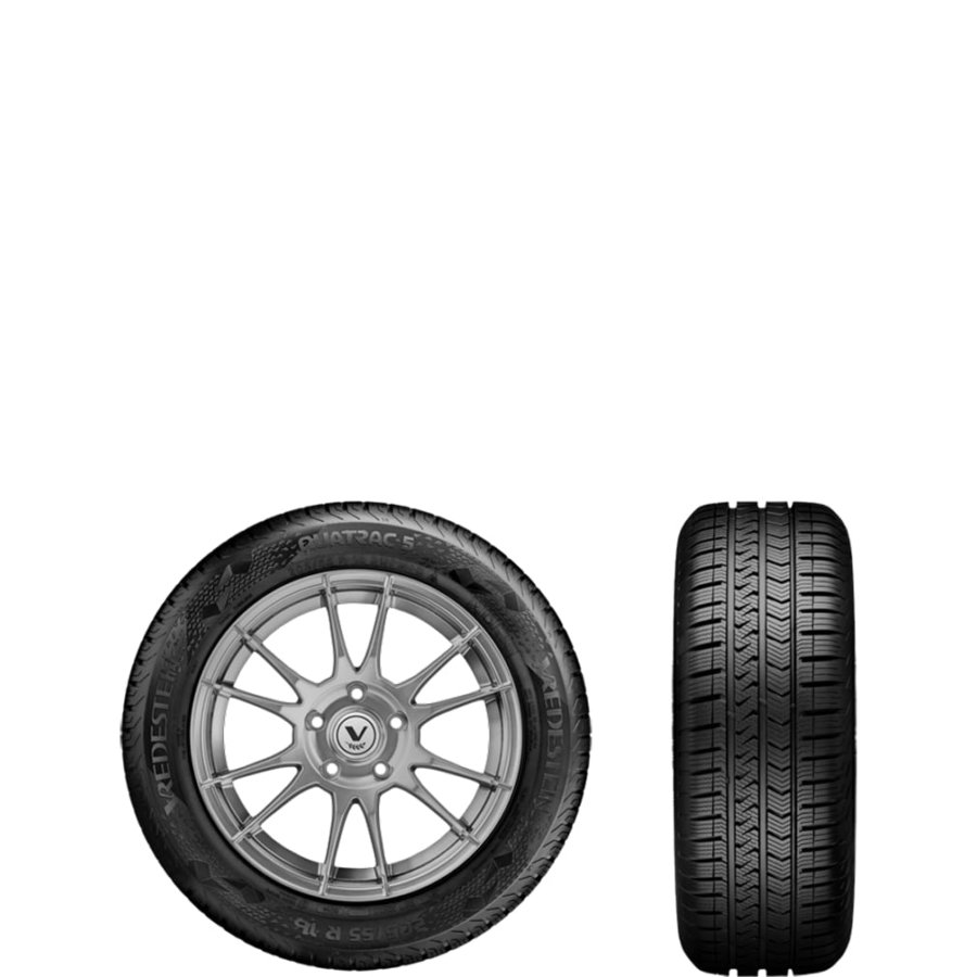 Vredestein Quatrac 5 M+S 155/70R13 75T – Pneu 4 Saisons – Fiable Toute L’Année